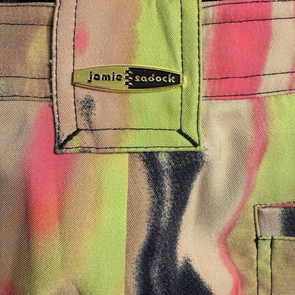 Jamie Sadock Capri Golf Activewear Women's SZ 4‎ Athleisure Artsy Sporty - Picture 9 of 13